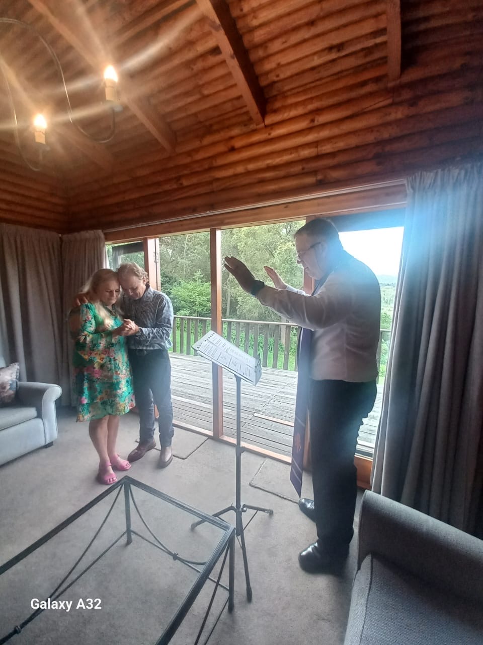 Wedding ceremony by Dr. Gerrit Rademeyer in Stanger (KwaDukuza)