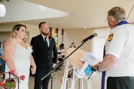 Wedding ceremony by Dr. Gerrit Rademeyer in Stanger (KwaDukuza)