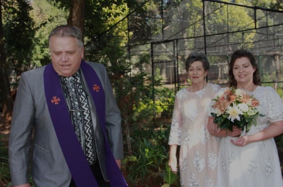 Wedding ceremony by Dr. Gerrit Rademeyer in Stanger (KwaDukuza)