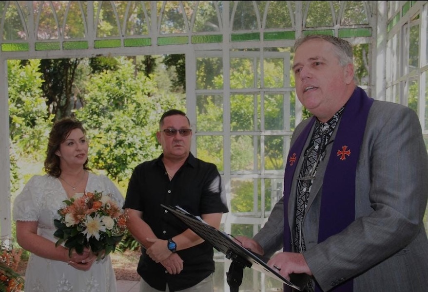 Wedding ceremony by Dr. Gerrit Rademeyer in Stanger (KwaDukuza)