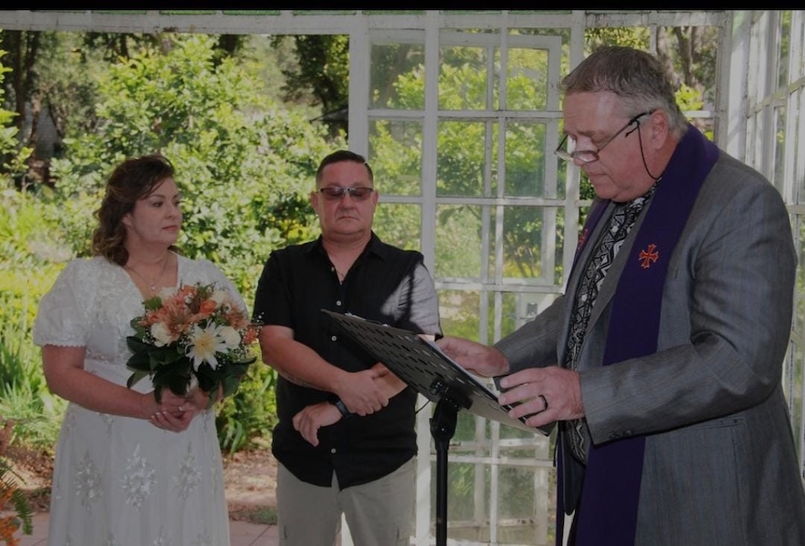 Wedding ceremony by Dr. Gerrit Rademeyer in Stanger (KwaDukuza)