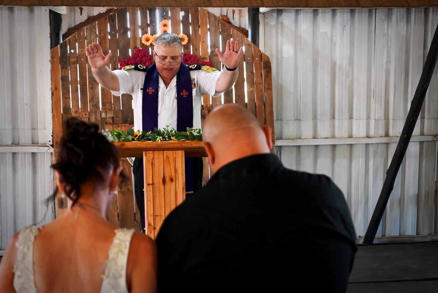 Wedding ceremony by Dr. Gerrit Rademeyer in Stanger (KwaDukuza)